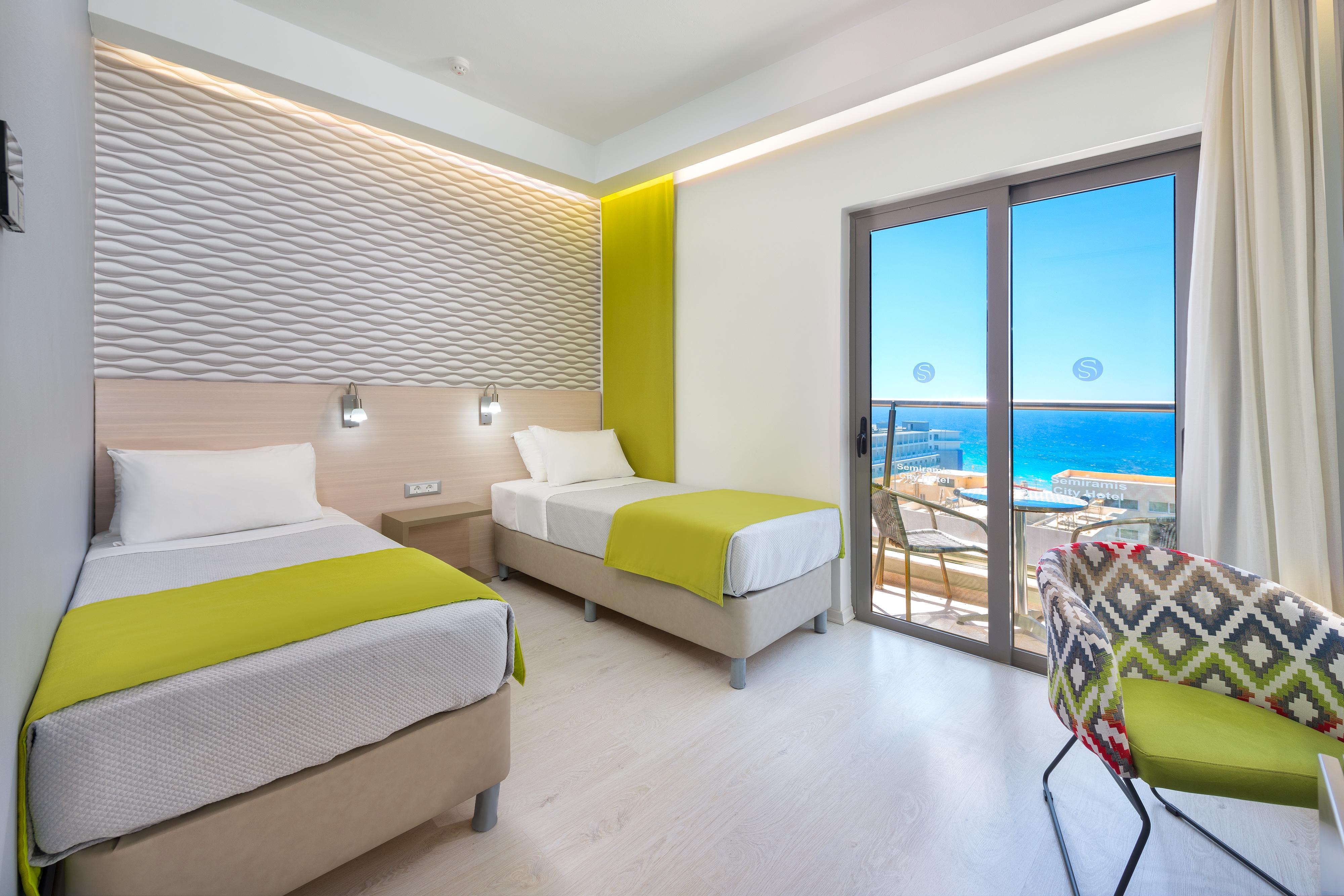Semiramis City Hotel Rhodes City Bagian luar foto