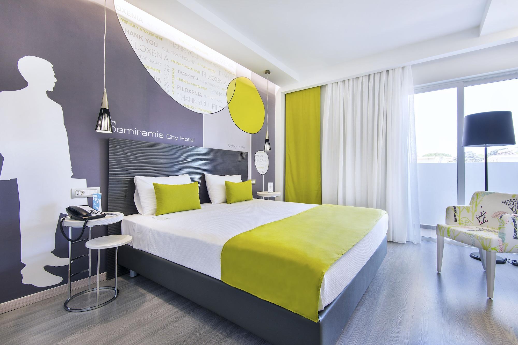 Semiramis City Hotel Rhodes City Bagian luar foto