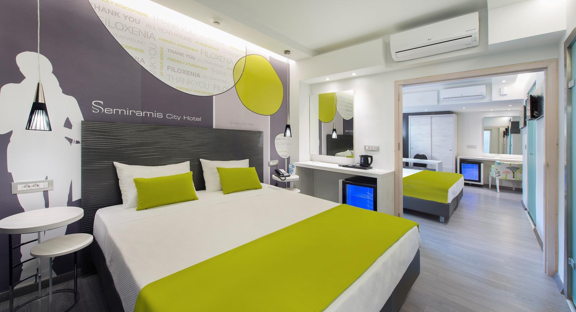 Semiramis City Hotel Rhodes City Bagian luar foto